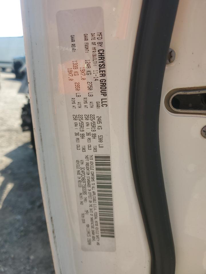 2015 Dodge Journey Se VIN: 3C4PDCAB2FT583395 Lot: 62020525