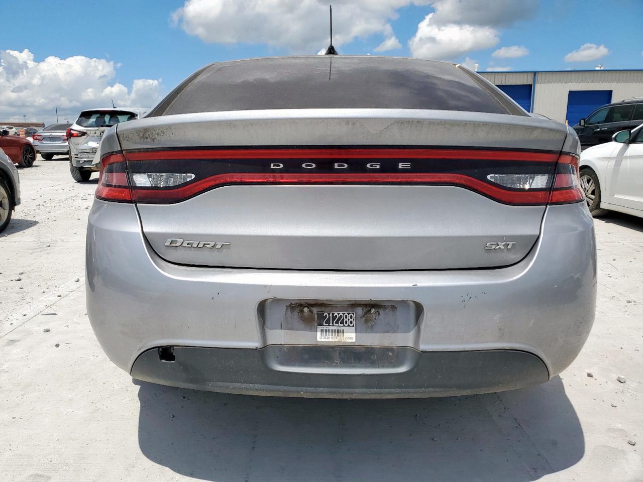 2015 Dodge Dart Sxt VIN: 1C3CDFBB9FD212288 Lot: 62498645