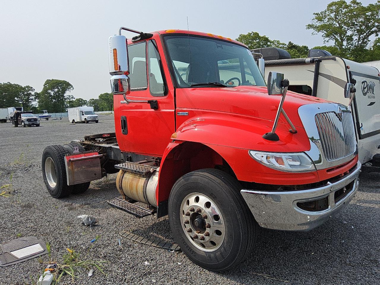 2009 International 4400 Semi Truck for Sale in Assonet, MA - Normal Wear