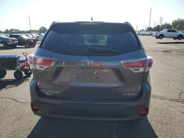 Parquets TOYOTA HIGHLANDER 2016 Szary