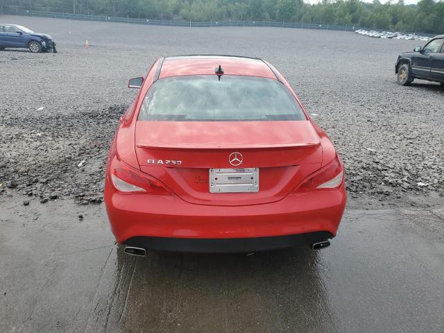  MERCEDES-BENZ CLA-CLASS 2014 Czerwony