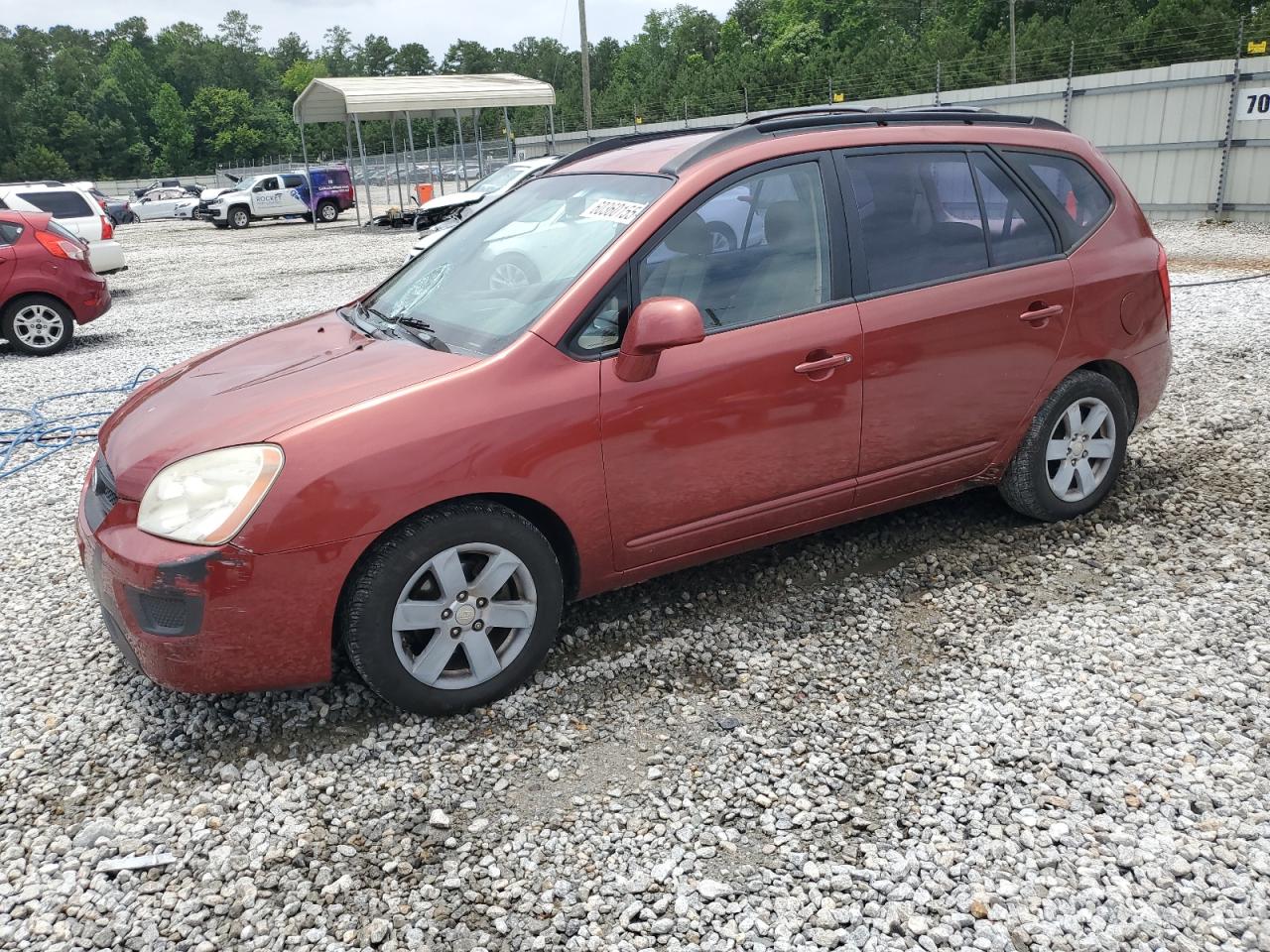 2008 Kia Rondo Base for Sale in Ellenwood, GA - Hail