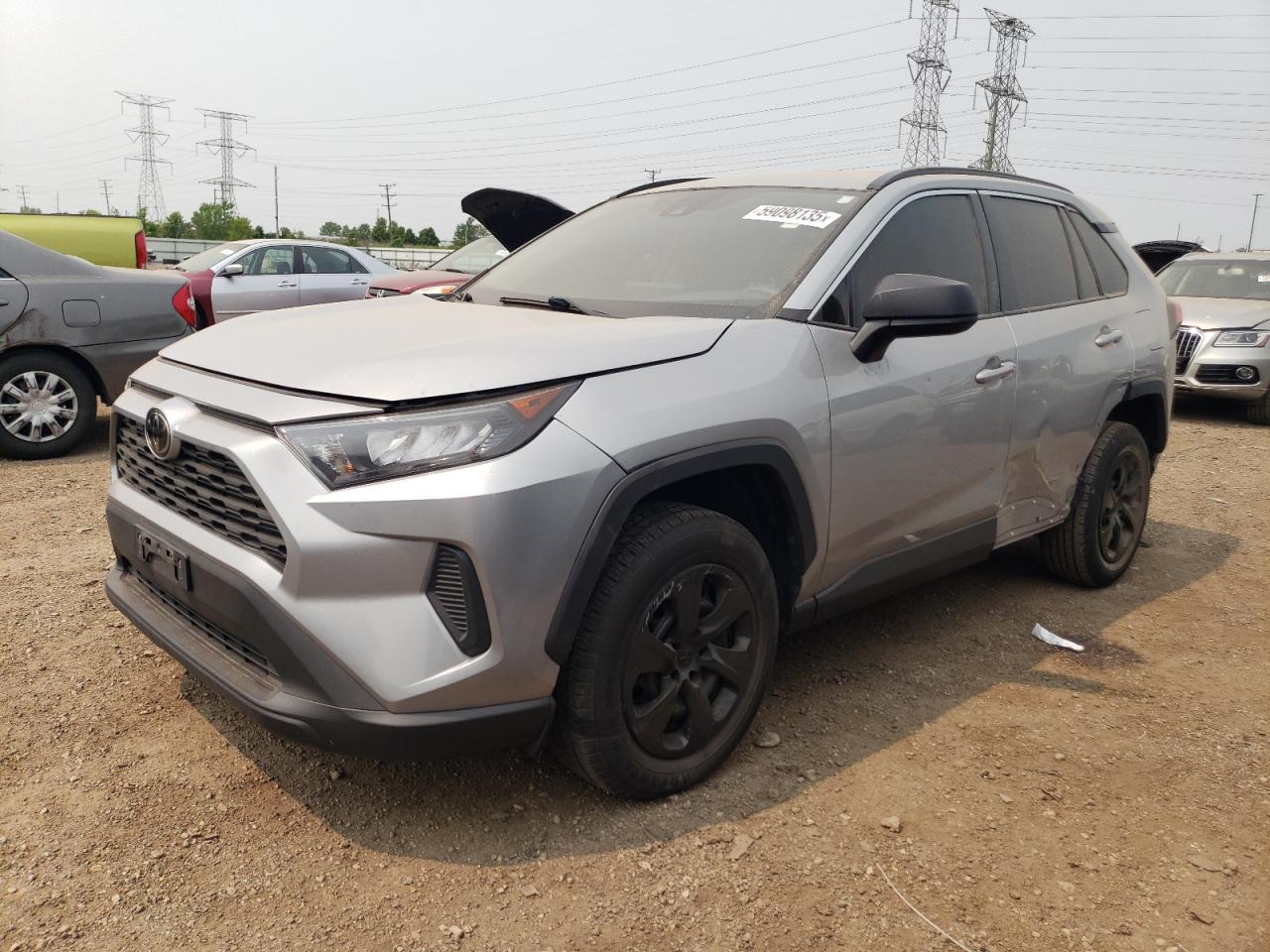 2019 Toyota Rav4 Le للبيع في Elgin، IL - Side