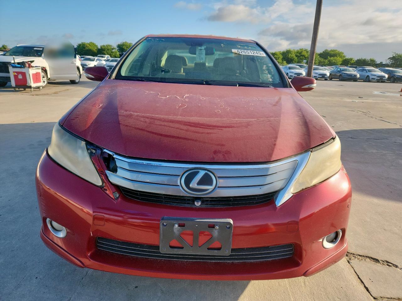 LEXUS HS 2010 VIN JTHBB1BA9A2018290 zdjęcie 5