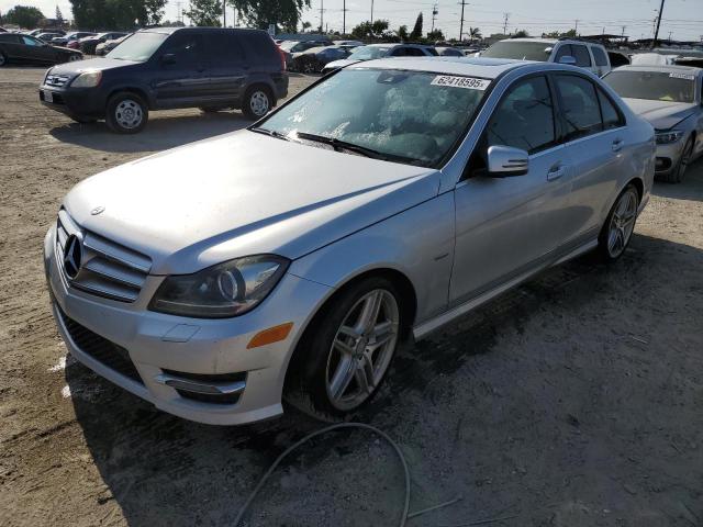  MERCEDES-BENZ C-CLASS 2012 Серебристый