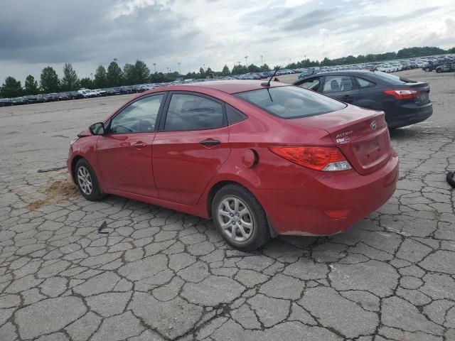 Sedans HYUNDAI ACCENT 2014 Red