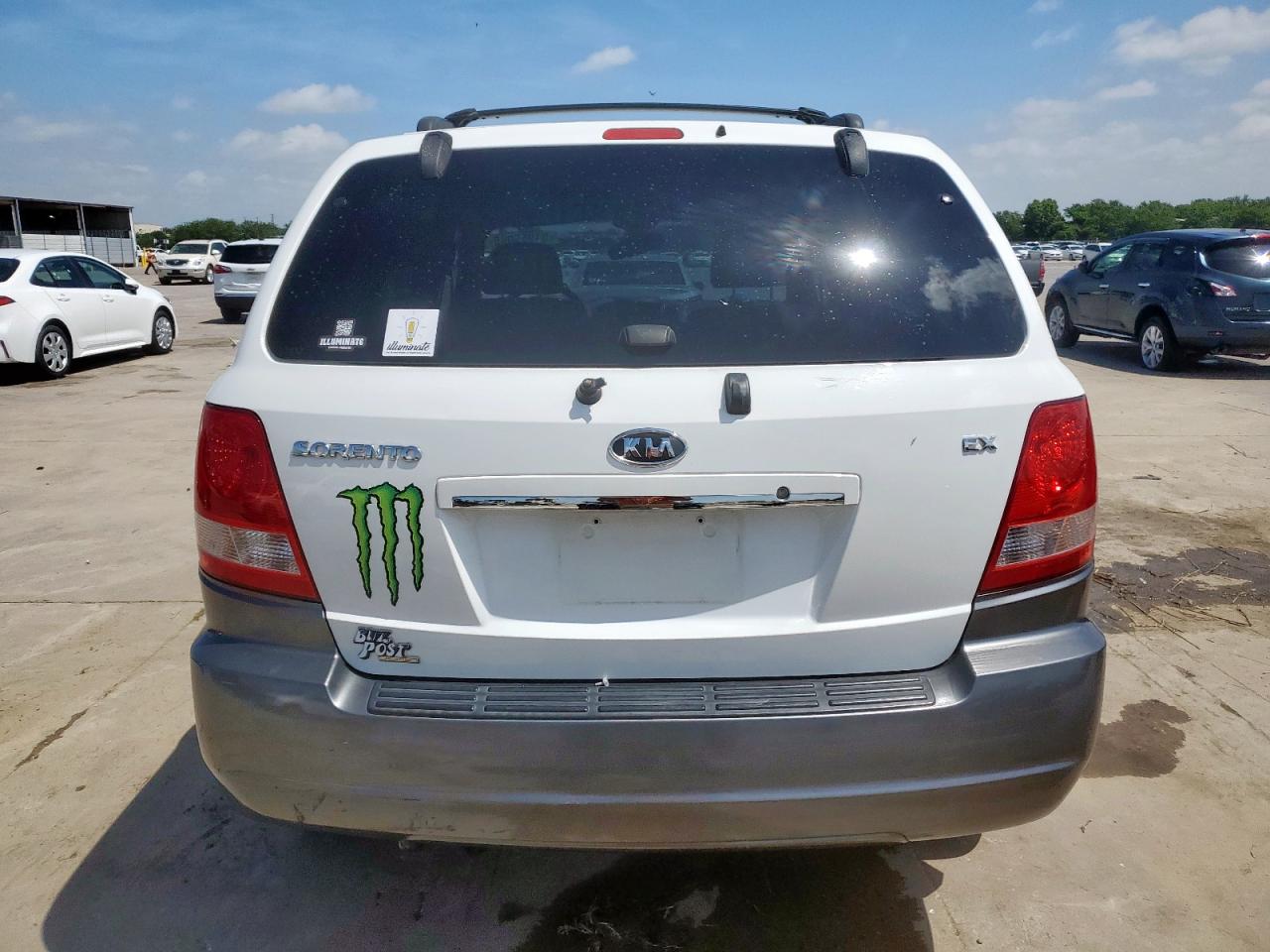 2006 Kia Sorento Ex VIN: KNDJD733265513706 Lot: 61955065