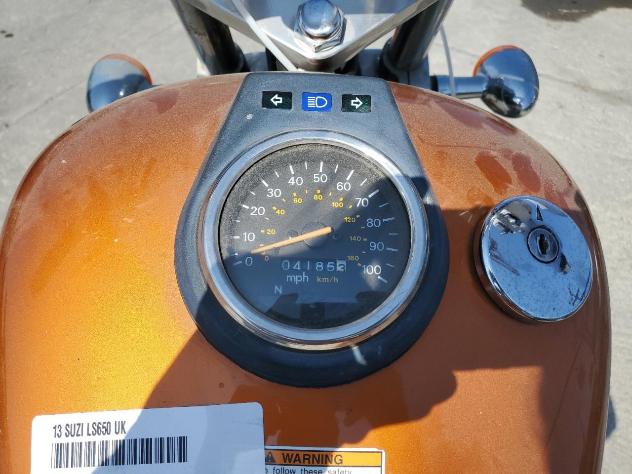 2013 Suzuki Ls650 VIN: JS1NP41A2D2101044 Lot: 62213935