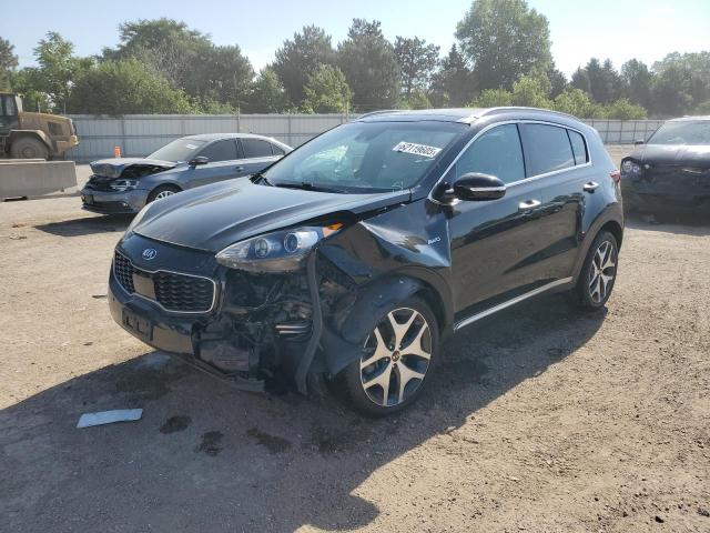  KIA SPORTAGE 2017 Black