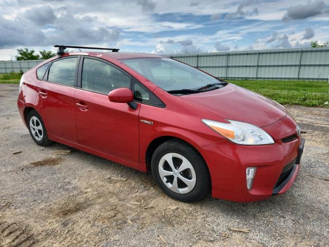  TOYOTA PRIUS 2012 Красный