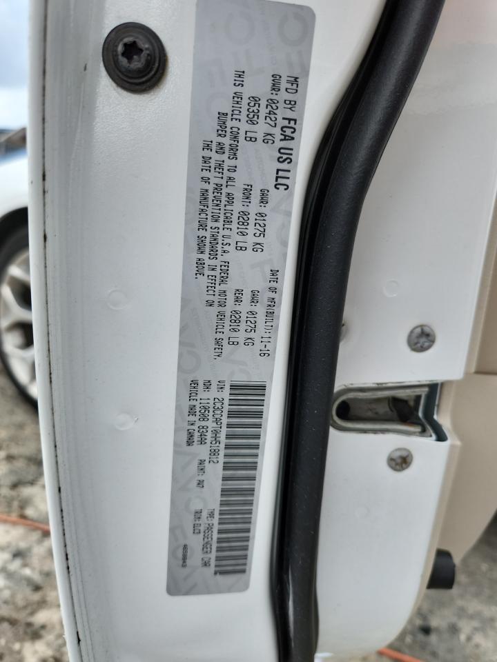2017 Chrysler 300C Platinum VIN: 2C3CCAPT0HH518812 Lot: 62952115