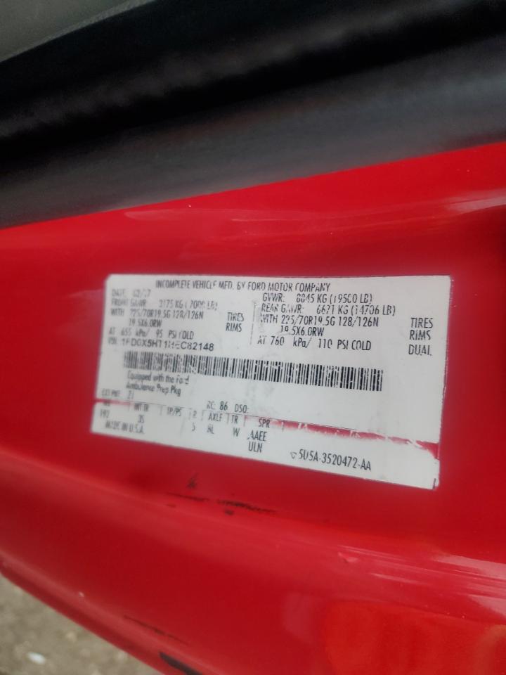 2017 Ford F550 Super Duty VIN: 1FD0X5HT1HEC82148 Lot: 64115405