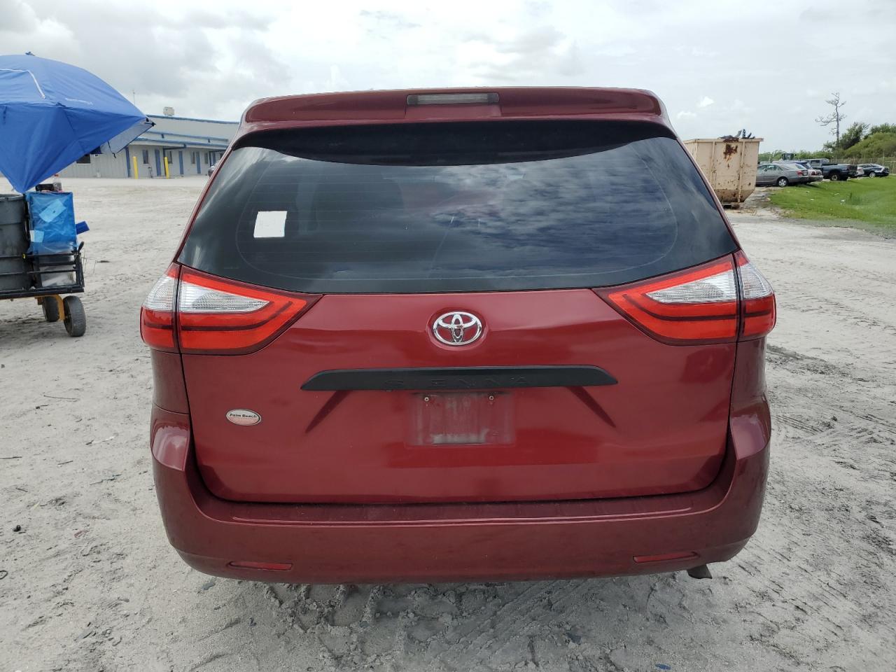 2016 Toyota Sienna VIN: 5TDZK3DC2GS730068 Lot: 62339335
