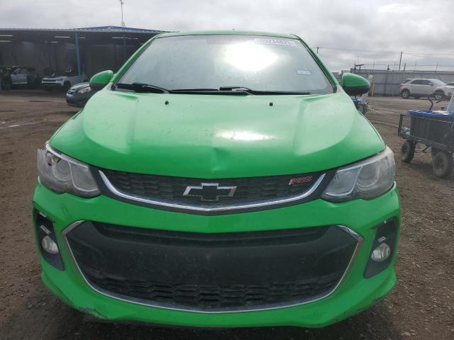 Hatchbacks CHEVROLET SONIC 2017 Zielony