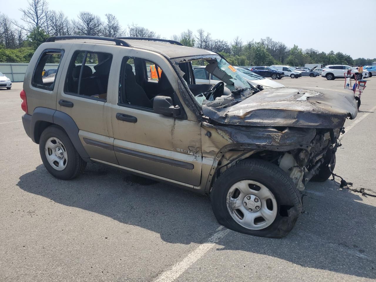 2004 Jeep Liberty Sport VIN: 1J4GL48K34W314662 Lot: 61650595