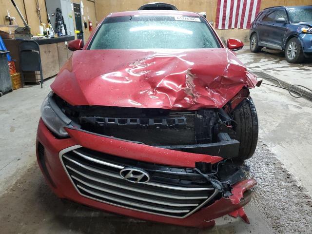  HYUNDAI ELANTRA 2017 Бургунди