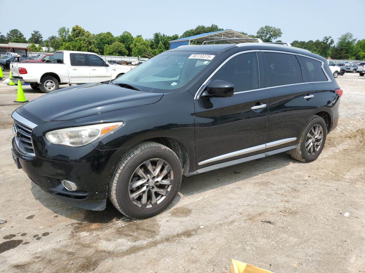 2013 Infiniti Jx35 zu verkaufen in Florence, MS - Minor Dent/Scratches