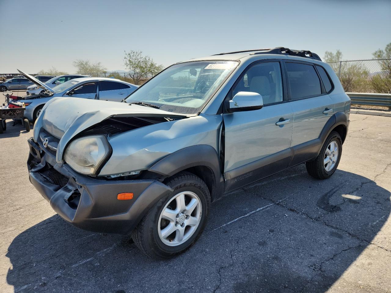 HYUNDAI TUCSON 2005 VIN KM8JN12D35U211698
