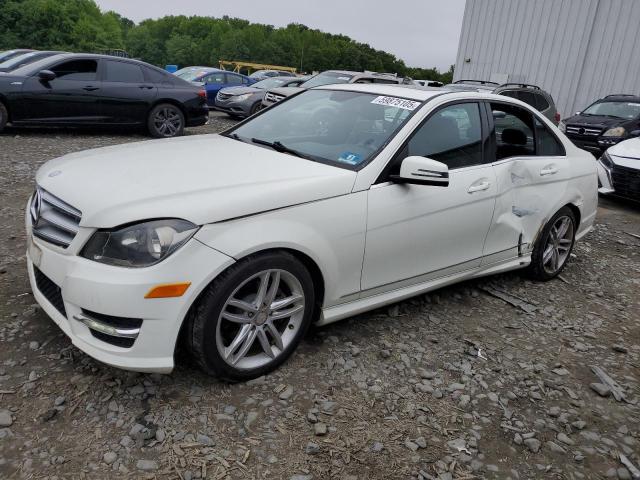  MERCEDES-BENZ C-CLASS 2012 White