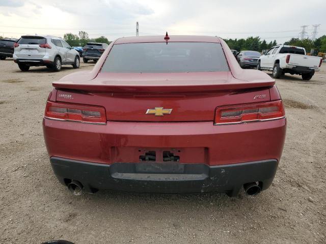  CHEVROLET CAMARO 2015 Czerwony