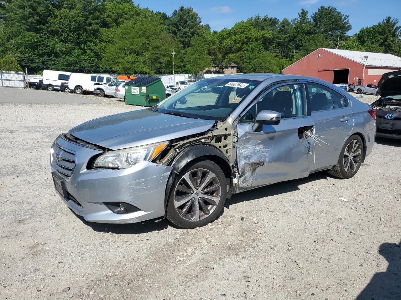 2015 Subaru Legacy 2.5I Limited იყიდება Mendon-ში, MA - Front End