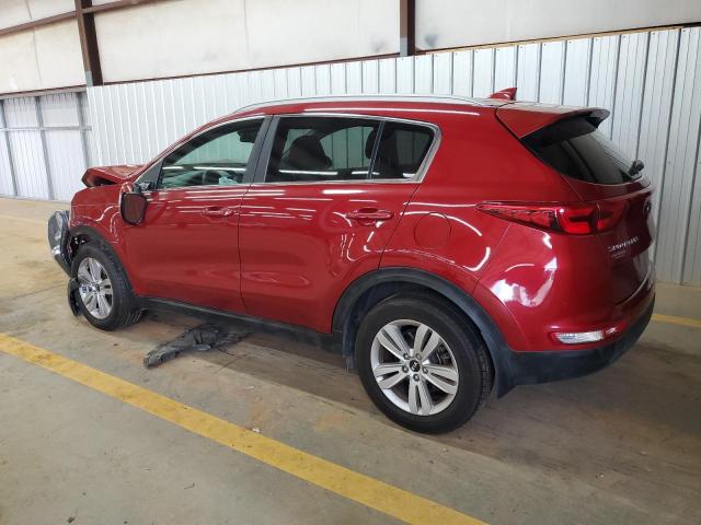  KIA SPORTAGE 2017 Red