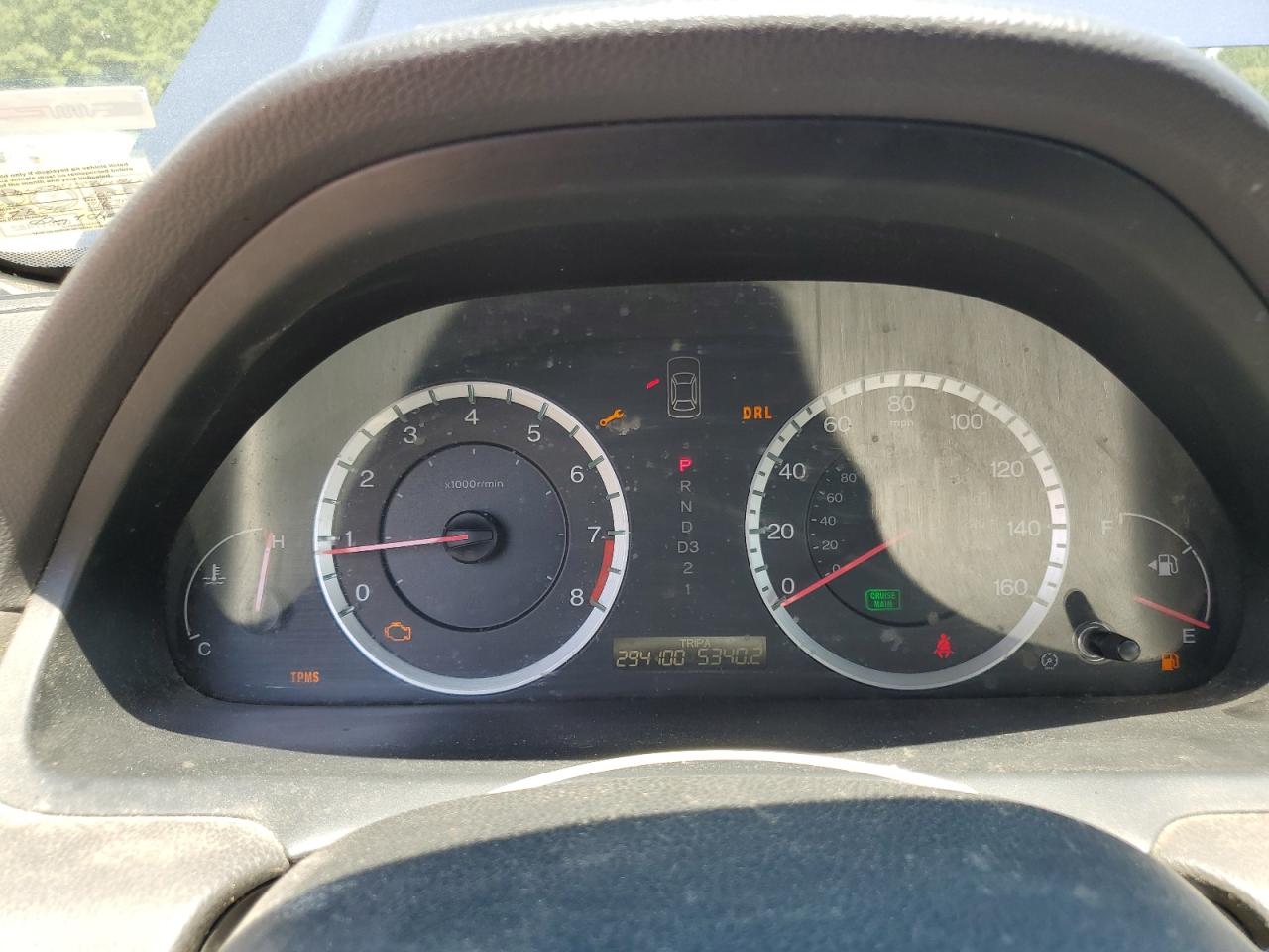 HONDA ACCORD 2008 VIN JHMCP26788C000734 zdjęcie 9