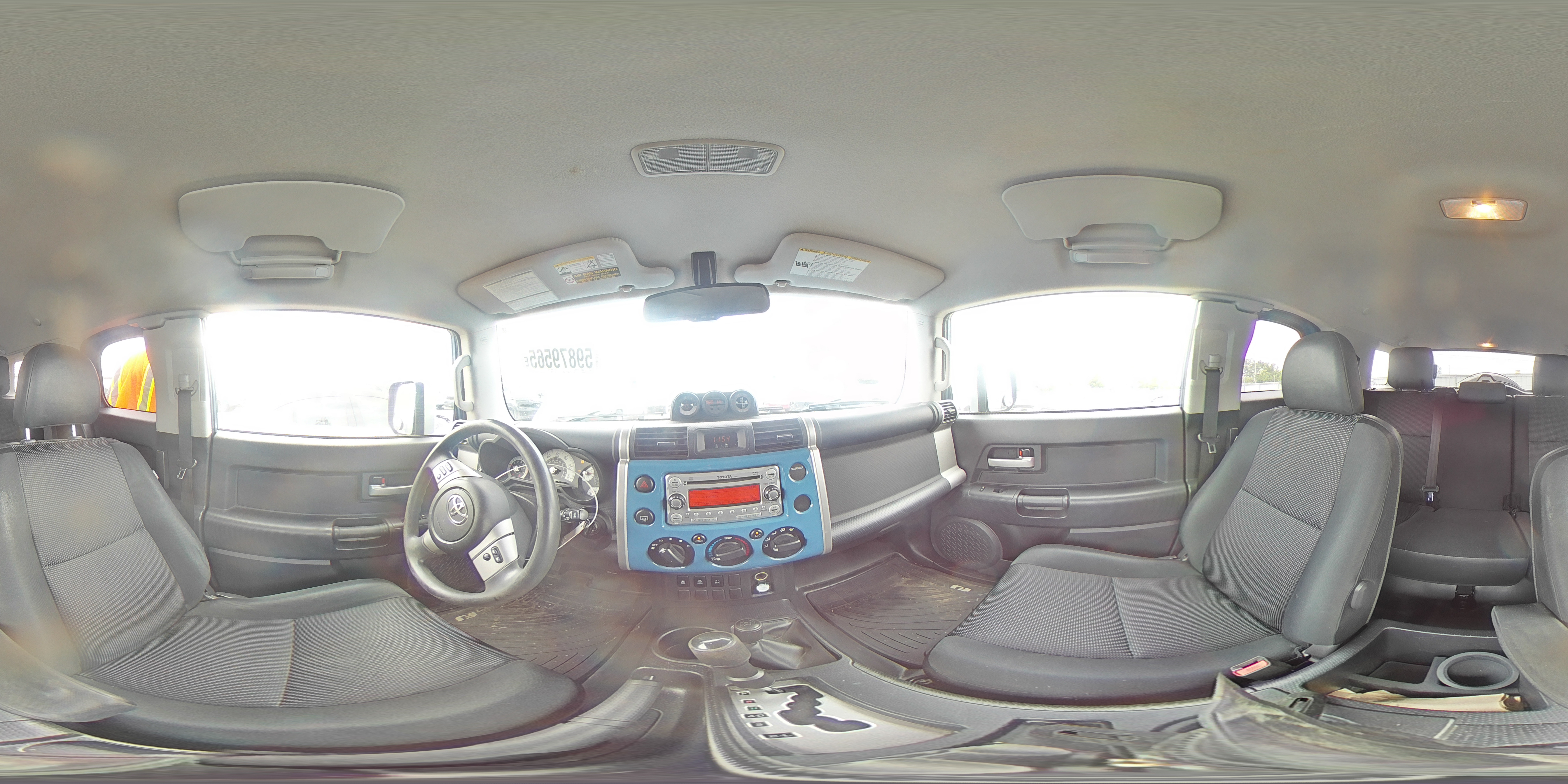 2012 Toyota Fj Cruiser VIN: JTEBU4BF0CK129088 Lot: 59879565