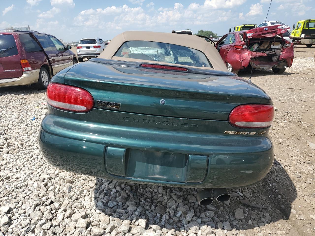 1999 Chrysler Sebring Jxi VIN: 3C3EL55H4XT202799 Lot: 62829545