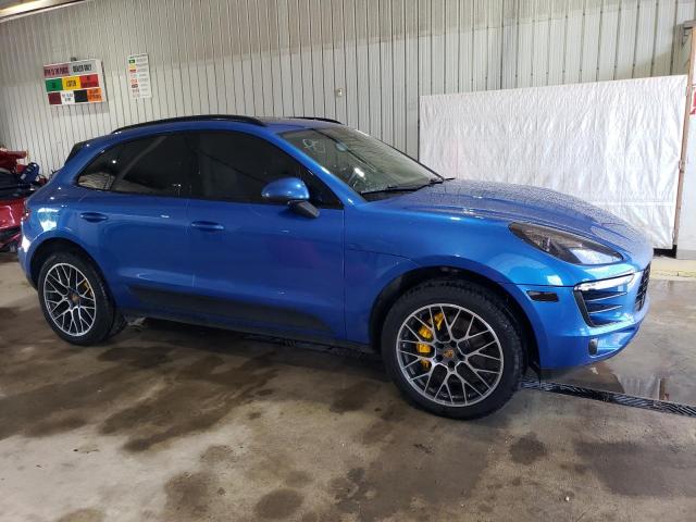  PORSCHE MACAN 2016 Blue