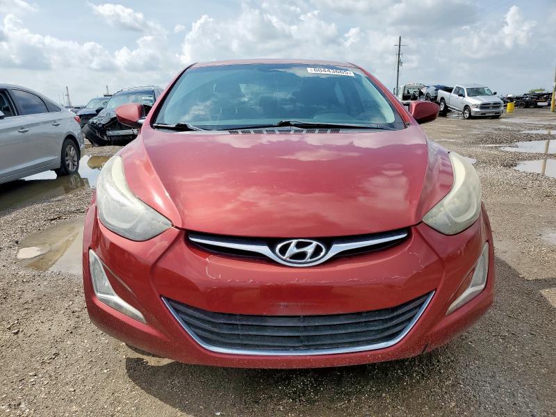 Sedans HYUNDAI ELANTRA 2016 Red