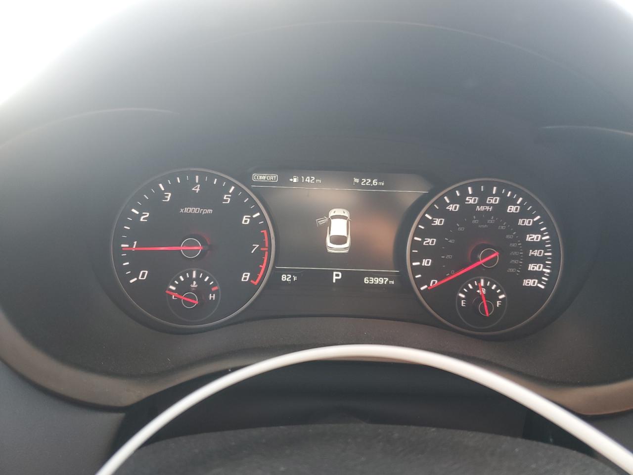 2019 Kia Stinger Gt2 VIN: KNAE55LC0K6047696 Lot: 61266975