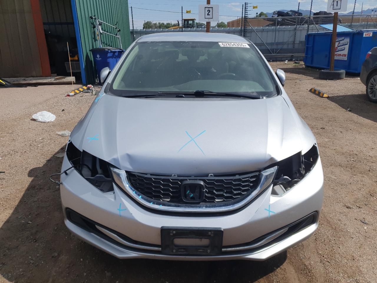 HONDA CIVIC 2015 VIN 2HGFB2F50FH559816 zdjęcie 5