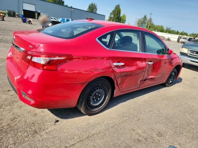  NISSAN SENTRA 2017 Красный