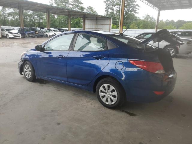 Sedans HYUNDAI ACCENT 2016 Blue