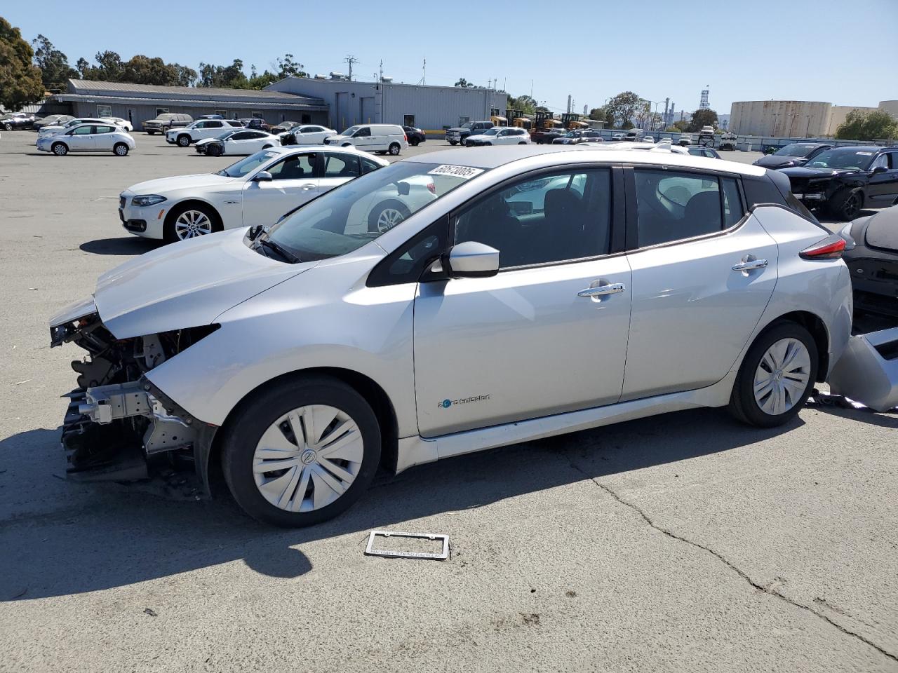 2019 Nissan Leaf S за продажба в Martinez, CA - Front End