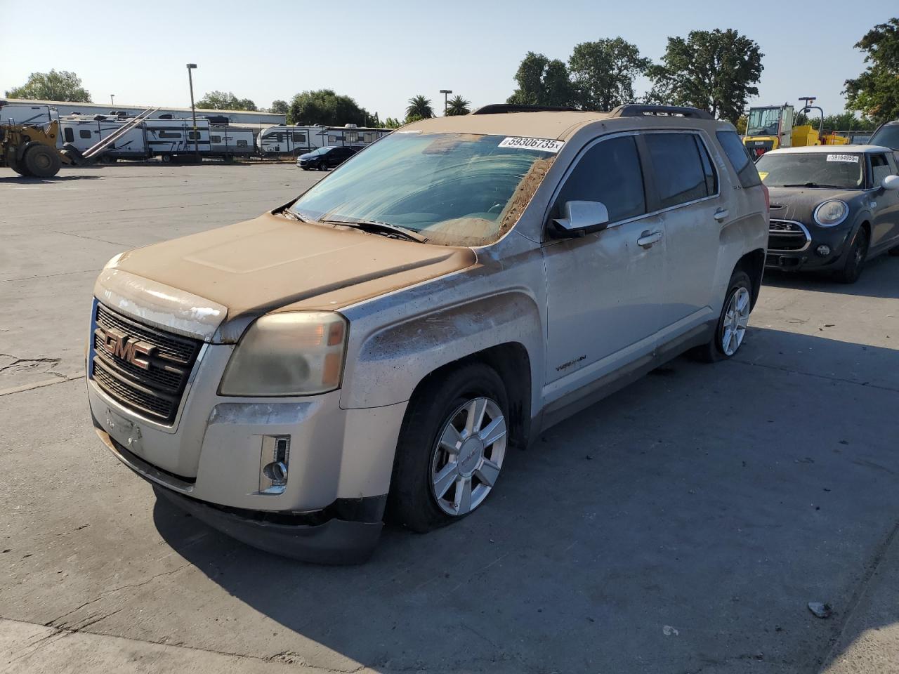 2013 Gmc Terrain Sle იყიდება Sacramento-ში, CA - Front End