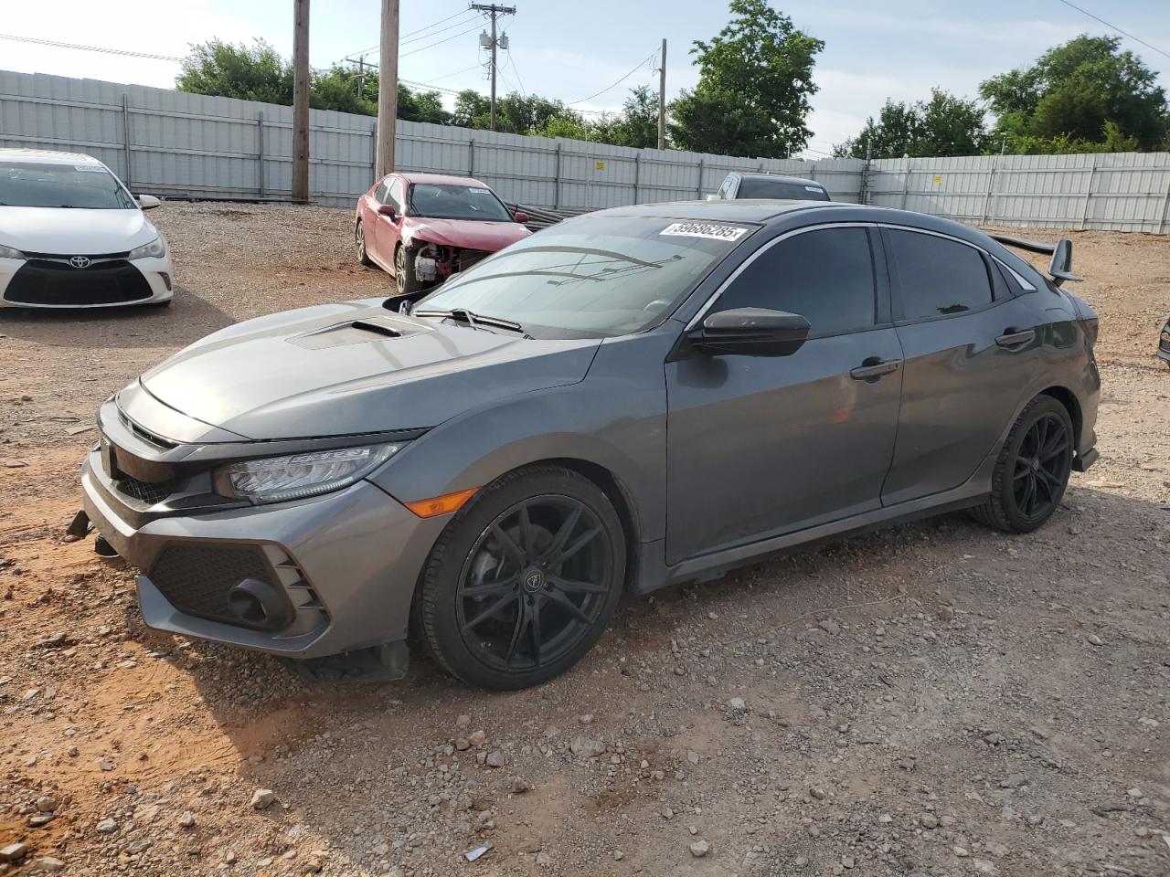 2018 Honda Civic Ex იყიდება Oklahoma City-ში, OK - Front End
