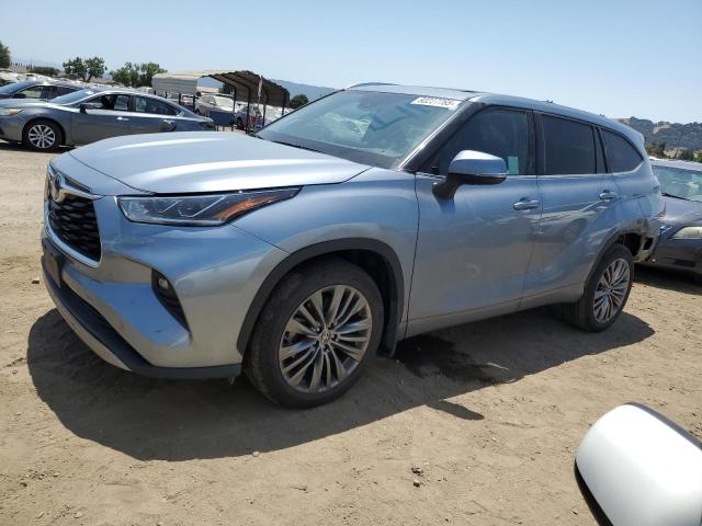  TOYOTA HIGHLANDER 2021 Granatowy