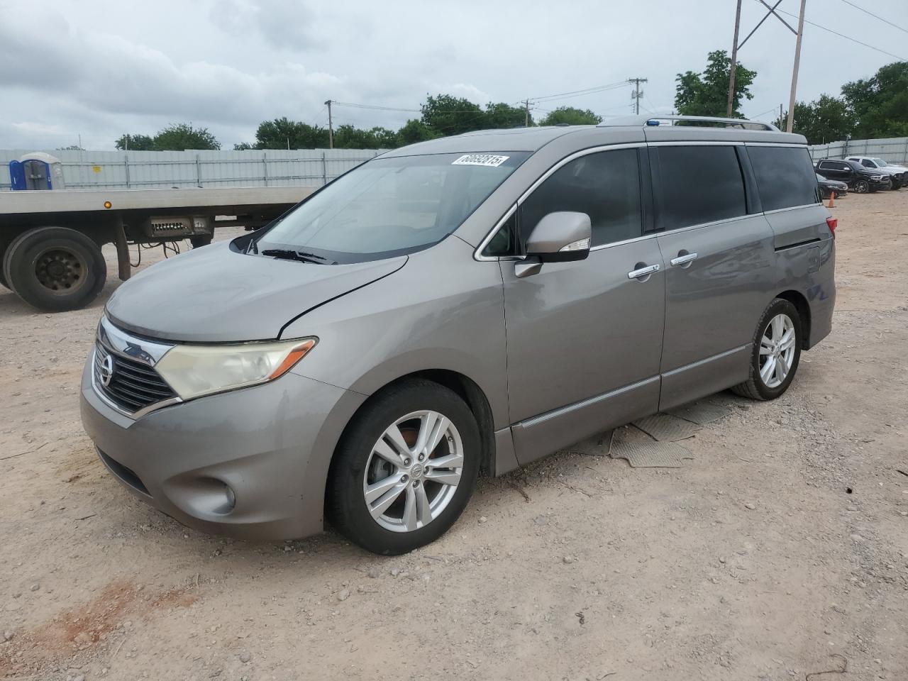 2012 Nissan Quest S na sprzedaż w Oklahoma City, OK - Hail