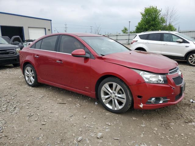 Sedans CHEVROLET CRUZE 2014 Red