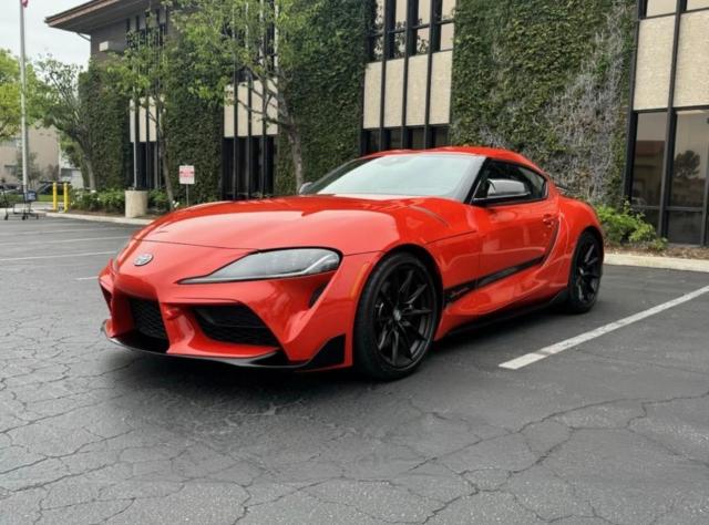  TOYOTA SUPRA 2024 Оранжевый