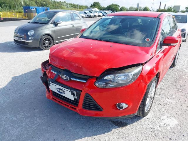 2014 FORD FOCUS 1.6 ZETEC NAVIGATOR 5DR for sale at Copart ST HELENS