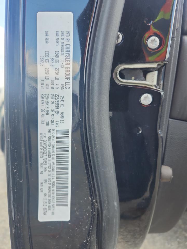 2014 Dodge Journey Limited VIN: 3C4PDDDG8ET172059 Lot: 61696185