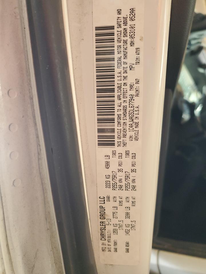 2013 Jeep Wrangler Sport VIN: 1C4AJWAG5DL677940 Lot: 59140835