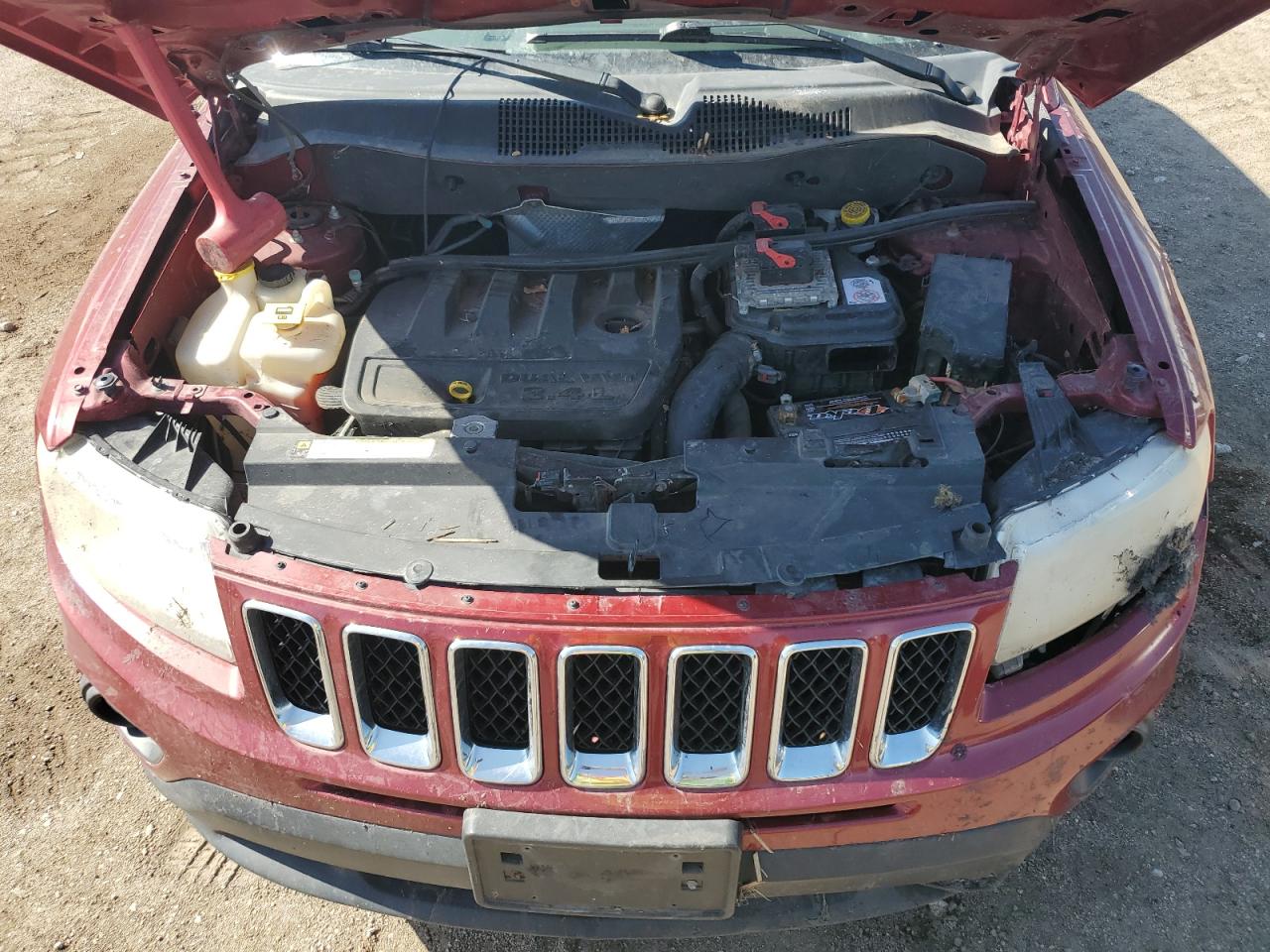 2012 Jeep Compass Sport VIN: 1C4NJDBB9CD563165 Lot: 61694095