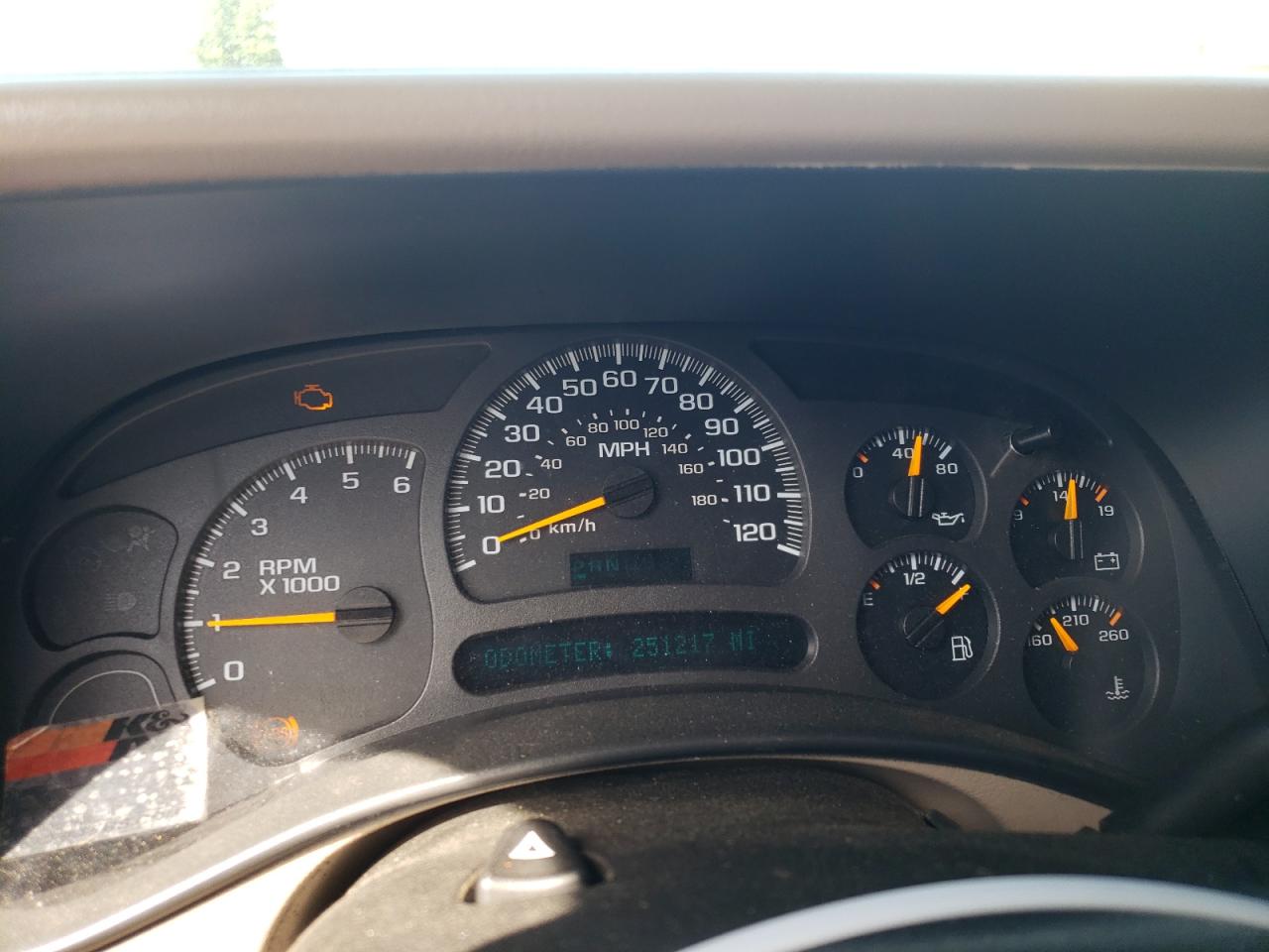 2003 Chevrolet Suburban K1500 VIN: 1GNFK16Z53J241221 Lot: 59604425