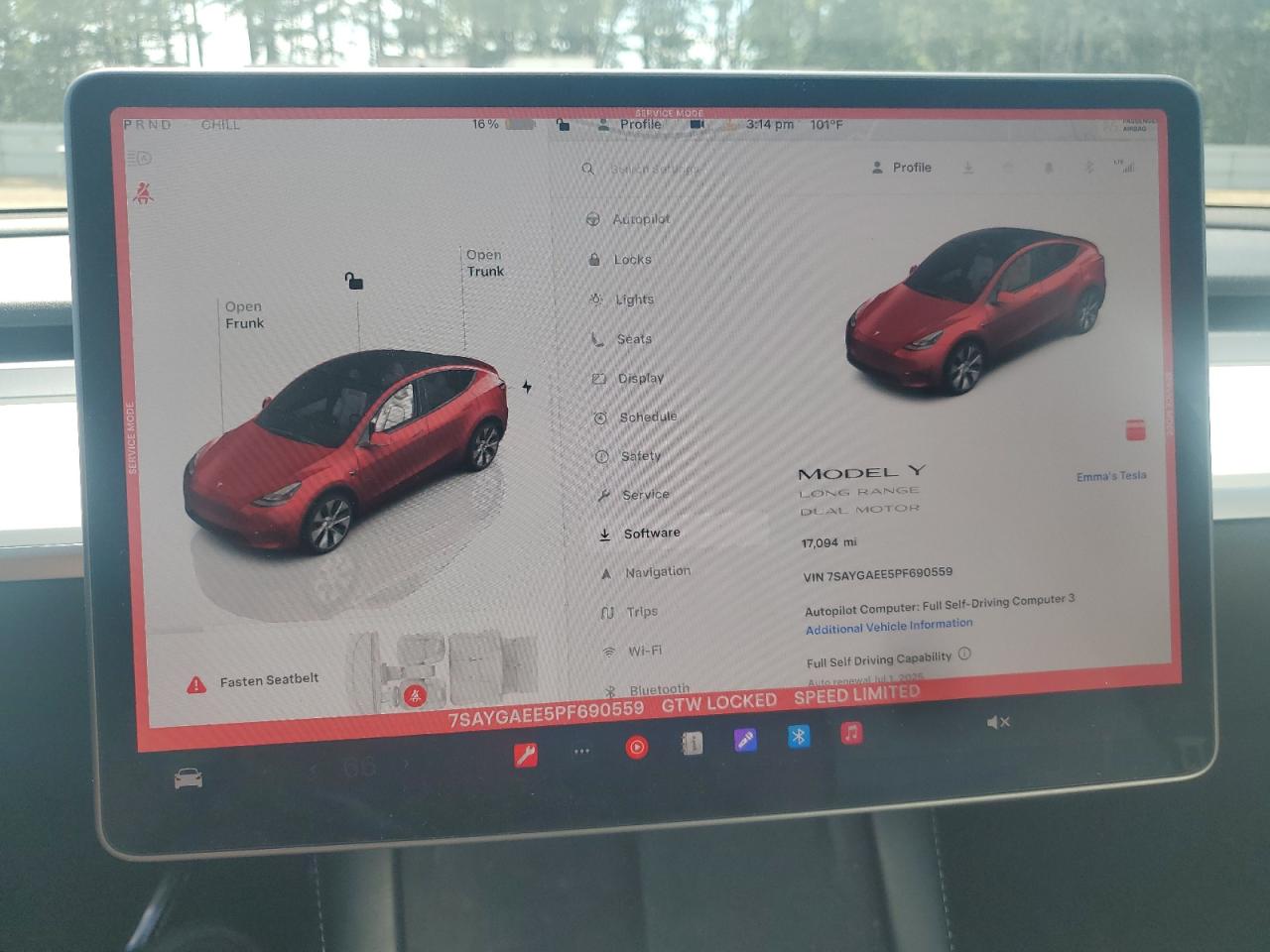 2023 Tesla Model Y VIN: 7SAYGAEE5PF690559 Lot: 61683155
