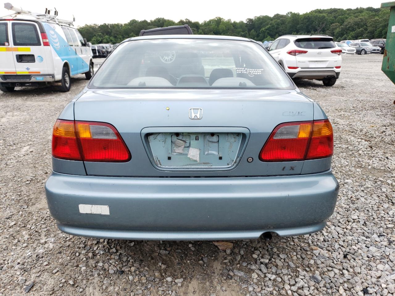 HONDA CIVIC 2000 VIN 1HGEJ6675YL038622 фото 6