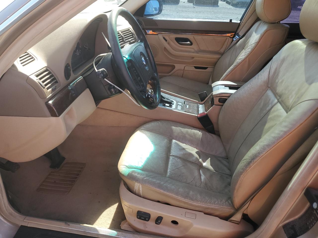2001 BMW 740 I Automatic VIN: WBAGG83401DN83796 Lot: 61862025